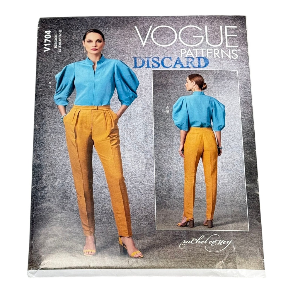Vogue  Rachel Comey Misses Top Pants Size 8 to 16 Uncut Sewing Pattern‎